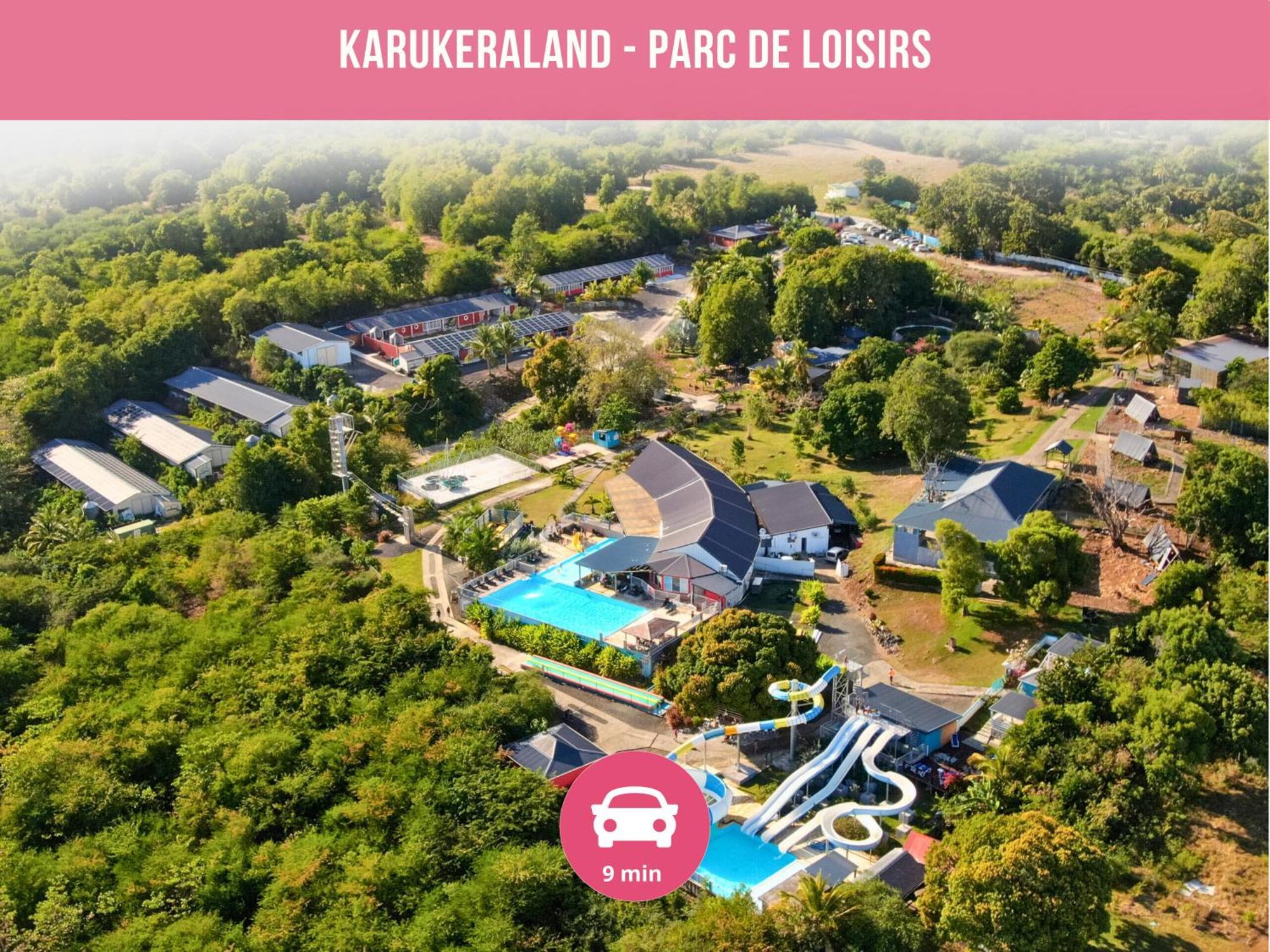 Le Sable Bleu - Evasion Tropicale A Sainte-Anne - Plage 5Min - Piscine - Parking - Logement Climatise - Vue Sur Les Palmiers - Parfait Pour Sejours En Famille Ou Entre Amis Eksteriør bilde