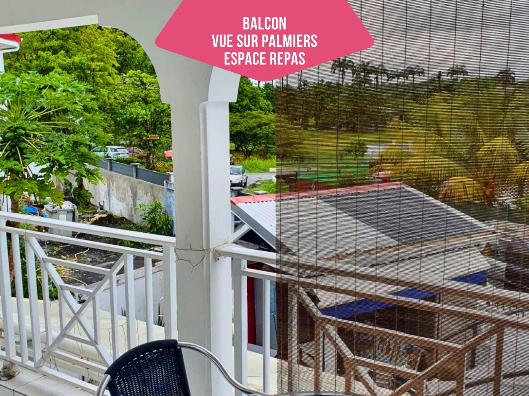 Le Sable Bleu - Evasion Tropicale A Sainte-Anne - Plage 5Min - Piscine - Parking - Logement Climatise - Vue Sur Les Palmiers - Parfait Pour Sejours En Famille Ou Entre Amis Eksteriør bilde
